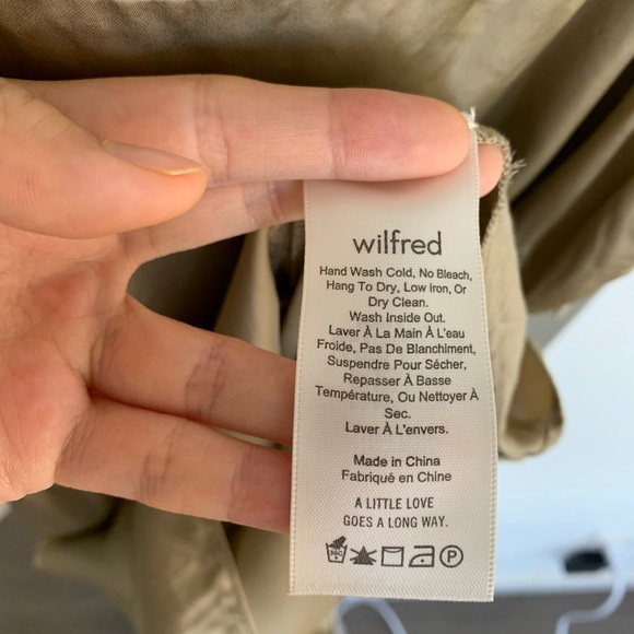 Aritzia Wilfred Satin Mini Dress - Picture 6 of 7